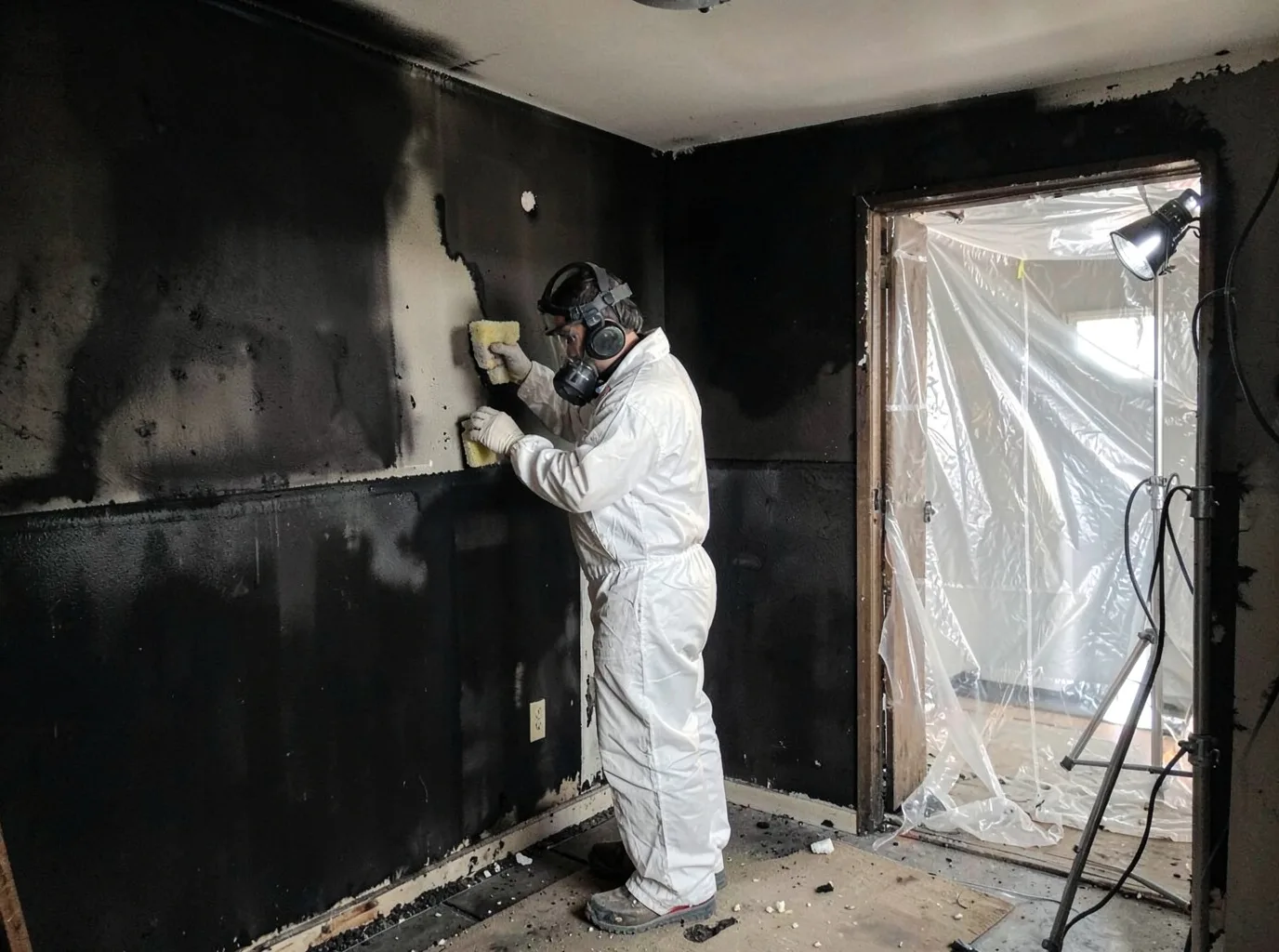 Fire Damage Restoration company in Palo, MI